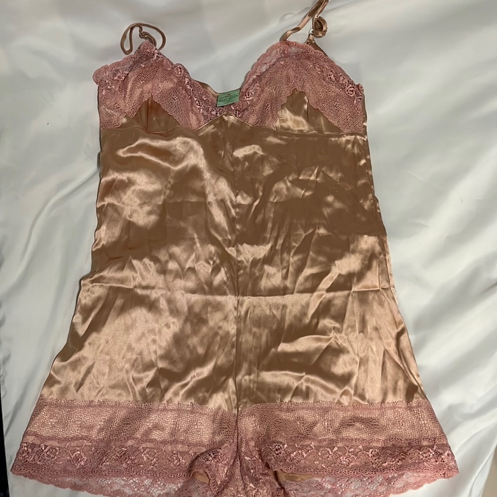 Mary Green silk romper